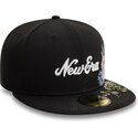 kepure-plokscia-juoda-priglundanti-59fifty-floral-emb-new-era