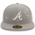 szara-dopasowana-czapka-z-daszkiem-59fifty-zodiac-atlanta-braves-mlb-new-era