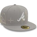 cap-plokscia-gray-ajustada-59fifty-zodiac-atlanta-braves-mlb-new-era