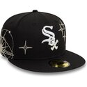 czarna-dopasowana-czapka-z-daszkiem-59fifty-zodiac-chicago-white-sox-mlb-new-era