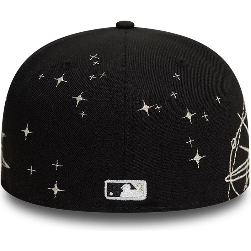 kepure-plokscia-juoda-priglundantis-59fifty-zodiac-chicago-white-sox-mlb-new-era