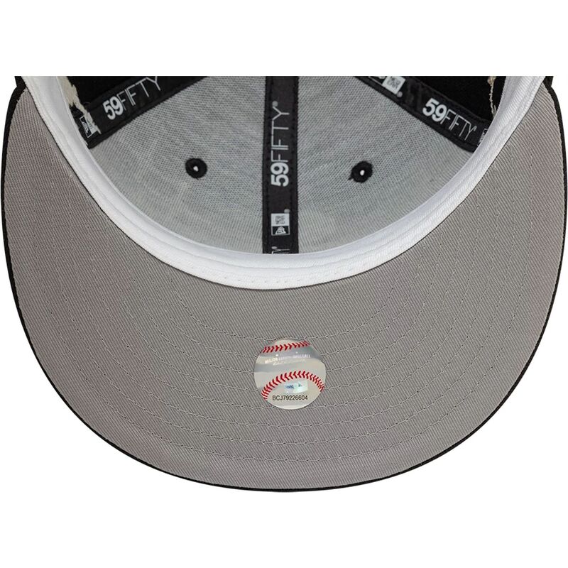 kepure-plokscia-juoda-priglundantis-59fifty-zodiac-chicago-white-sox-mlb-new-era