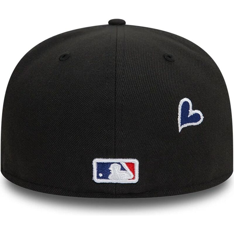 new-era-flat-brim-59fifty-heart-icon-los-angeles-dodgers-mlb-black-fitted-cap