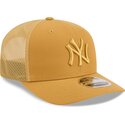 cap-islenkta-brown-snapback-claro-9seventy-stretch-snap-color-pack-new-york-yankees-mlb-new-era