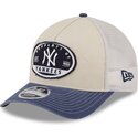czapka-trucker-bezowa-i-granatowa-9forty-m-crown-a-frame-fray-new-york-yankees-mlb-new-era