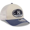 kepure-islenkta-ivairiaspalvis-snapback-9forty-m-crown-a-frame-fray-new-york-yankees-mlb-new-era