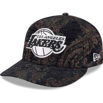 Cap išlenkta multicolor ajustada 59FIFTY Pre-Curved Jacquard Chenille Los Angeles Lakers NBA New Era