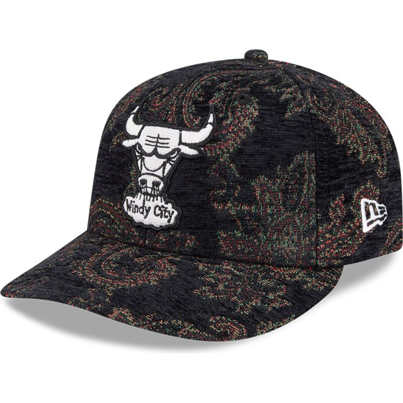 kepure-islenkta-ivairiaspalvis-priglundanti-59fifty-pre-curved-jacquard-chenille-chicago-bulls-nba-new-era