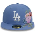 cap-plokscia-blue-ajustada-59fifty-floral-los-angeles-dodgers-mlb-new-era