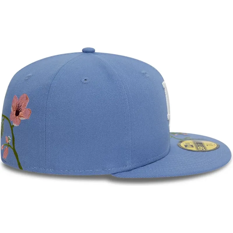 cap-plokscia-blue-ajustada-59fifty-floral-los-angeles-dodgers-mlb-new-era