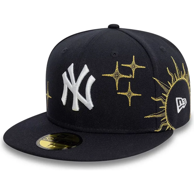 granatowa-dopasowana-czapka-z-daszkiem-59fifty-zodiac-new-york-yankees-mlb-new-era