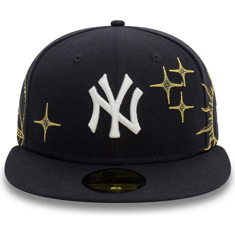 kepure-plokscia-tamsiai-melyna-priglundantis-59fifty-zodiac-new-york-yankees-mlb-new-era