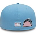 kepure-plokscia-melyna-priglundantis-59fifty-palm-taco-los-angeles-dodgers-mlb-new-era