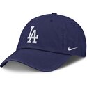 cap-islenkta-blue-adjustable-strap-vaikams-club-unstructured-organic-cotton-los-angeles-dodgers-mlb-nike