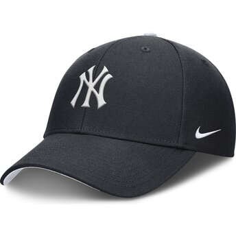Cap išlenkta navy blue adjustable strap vaikams Dri-Fit Club Structured New York Yankees MLB Nike