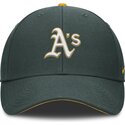 kepure-islenkta-zalia-reguliuojama-juostele-vaikams-dri-fit-club-structured-oakland-athletics-mlb-nike