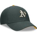 cap-islenkta-green-adjustable-strap-vaikams-dri-fit-club-structured-oakland-athletics-mlb-nike