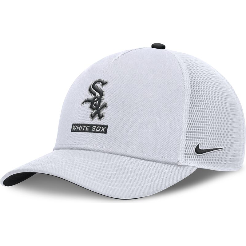 kepure-islenkta-vilkikas-balta-snapback-primetime-dri-fit-rise-structured-chicago-white-sox-mlb-nike