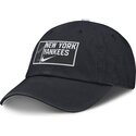 kepure-islenkta-tamsiai-melyna-reguliuojama-juostele-primetime-club-unstructured-organic-cotton-new-york-yankees-mlb-nike