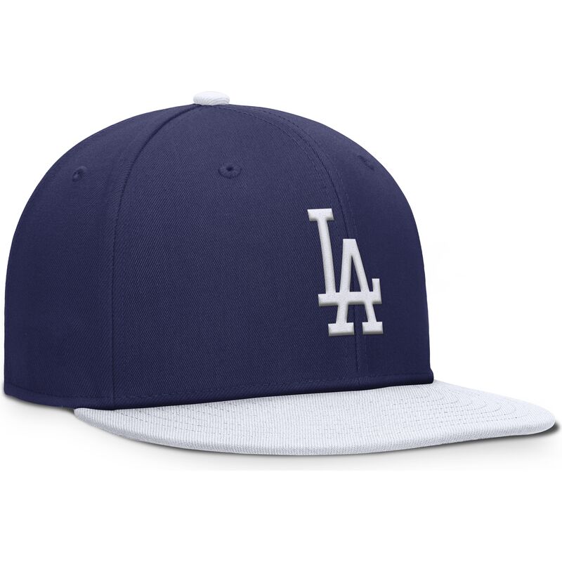 nike-flat-brim-youth-dri-fit-pro-structured-square-bill-los-angeles-dodgers-mlb-blue-and-white-snapback-cap