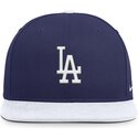 kepure-plokscia-melyna-snapback-nike-dri-fit-pro-structured-square-bill-los-angeles-dodgers-mlb-nike