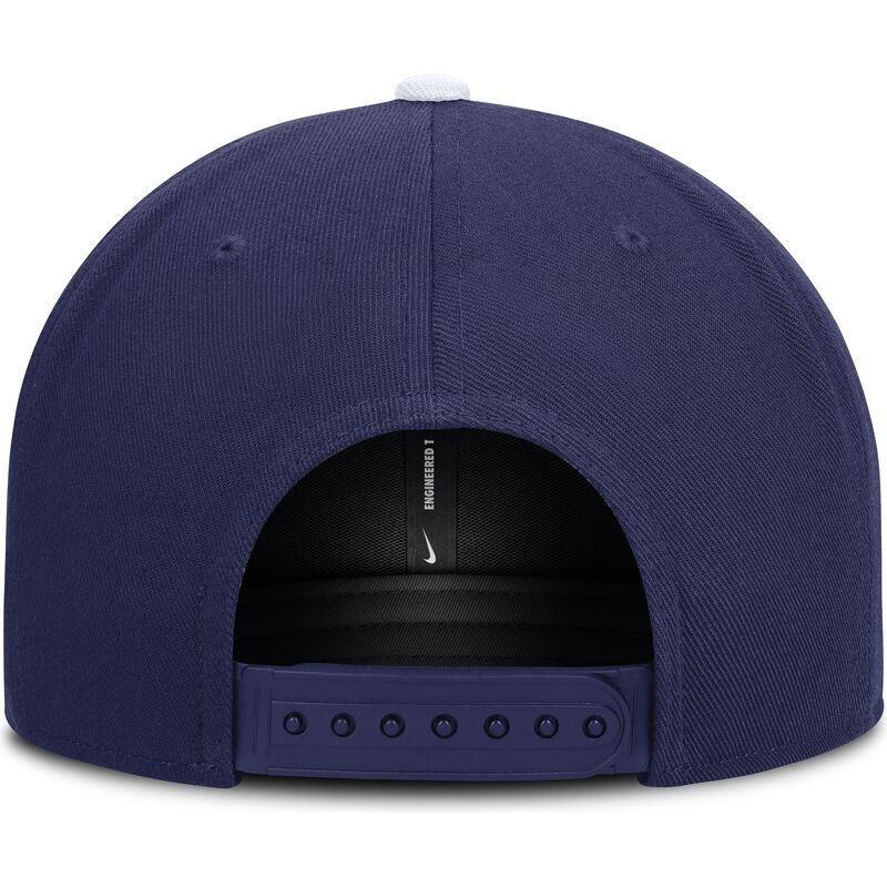 kepure-plokscia-melyna-snapback-nike-dri-fit-pro-structured-square-bill-los-angeles-dodgers-mlb-nike