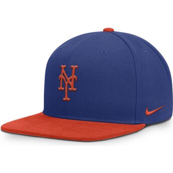 Kepurė plokščia įvairiaspalvis snapback Dri-Fit Pro Structured Square Bill New York Mets MLB Nike