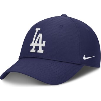 Kepurė išlenkta mėlyna reguliuojama juostelė Club Structured UV Poly Ripstop Los Angeles Dodgers MLB Nike
