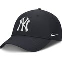nike-curved-brim-club-structured-uv-poly-ripstop-new-york-yankees-mlb-navy-blue-adjustable-cap