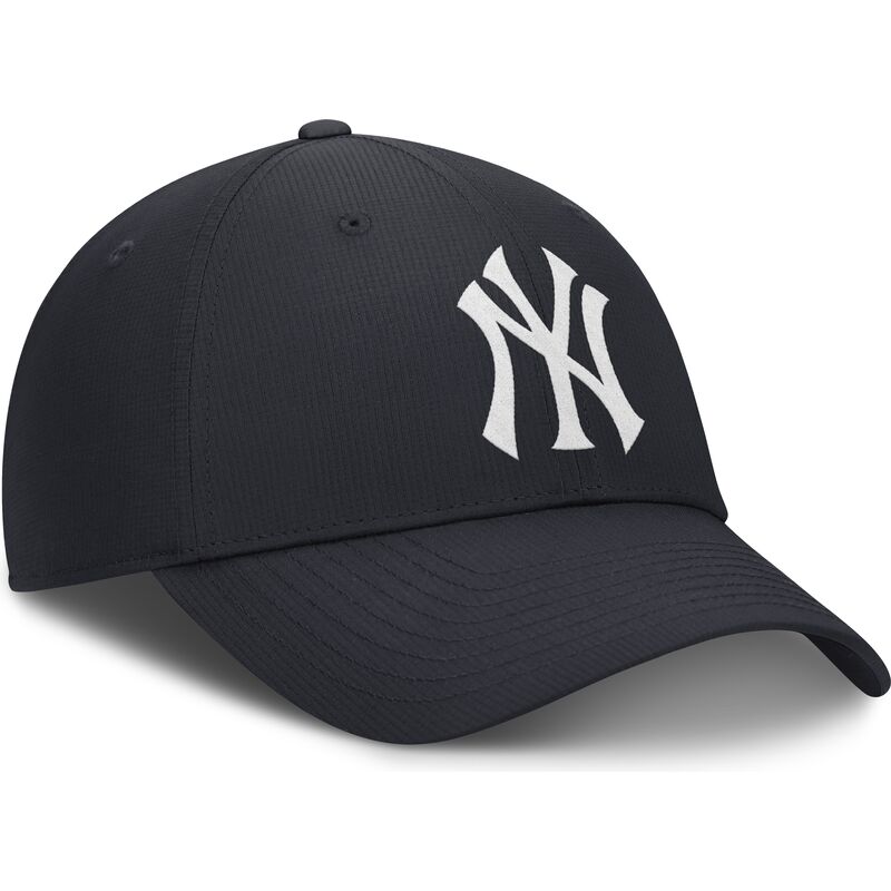 kepure-islenkta-tamsiai-melyna-reguliuojamas-club-structured-uv-poly-ripstop-new-york-yankees-mlb-nike
