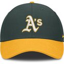 kepure-islenkta-zalia-reguliuojama-juostele-dri-fit-club-structured-oakland-athletics-mlb-nike