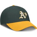 zielona-regulowana-czapka-z-daszkiem-dri-fit-club-structured-oakland-athletics-mlb-od-nike