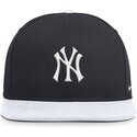 kepure-plokscia-tamsiai-melyna-snapback-dri-fit-pro-structured-square-bill-new-york-yankees-mlb-nike