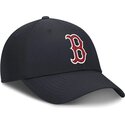 cap-islenkta-navy-blue-adjustable-strap-club-structured-uv-poly-ripstop-boston-red-sox-mlb-nike