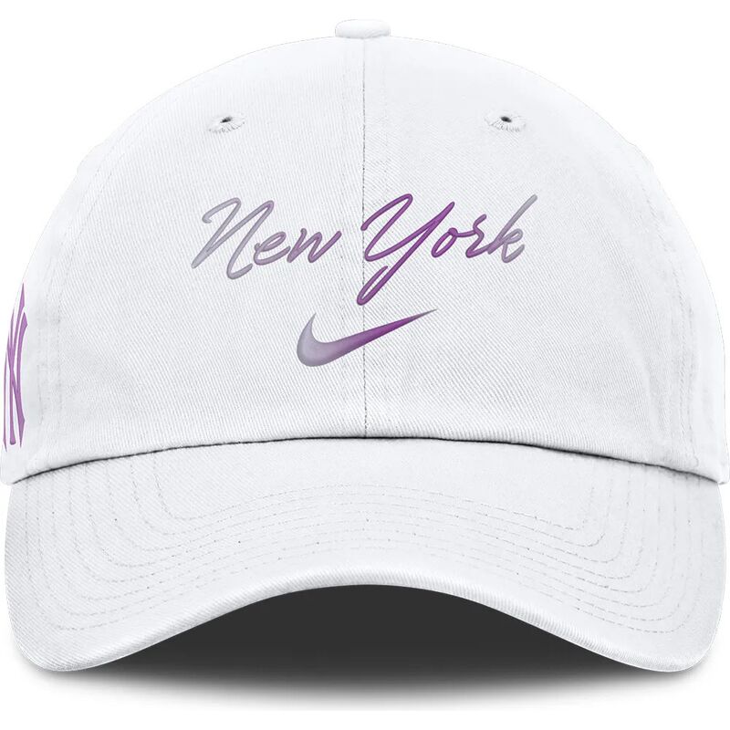 cap-islenkta-white-adjustable-strap-mothers-day-club-unstructured-organic-cotton-new-york-yankees-mlb-nike