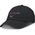 cap-islenkta-black-adjustable-strap-mothers-day-club-unstructured-organic-cotton-los-angeles-dodgers-mlb-nike