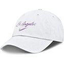 cap-islenkta-white-adjustable-strap-mothers-day-club-unstructured-organic-cotton-los-angeles-dodgers-mlb-nike