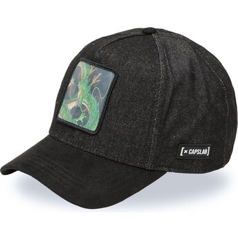 Capslab Curved Brim Shenron DBS7 SHE Dragon Ball Black Snapback Cap