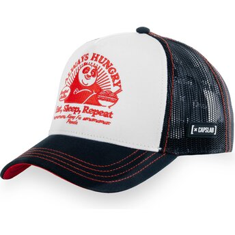 Czapka trucker biała i czarna Po Always Hungry KFP TAKB Kung Fu Panda od Capslab