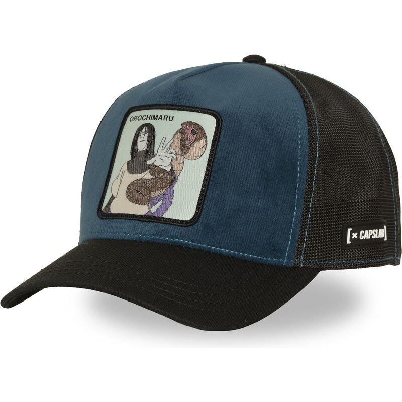 cap-islenkta-navy-blue-snapback-orochimaru-naruto-capslab cap-islenkta-navy-blue-snapback-orochimaru-naruto-capslab