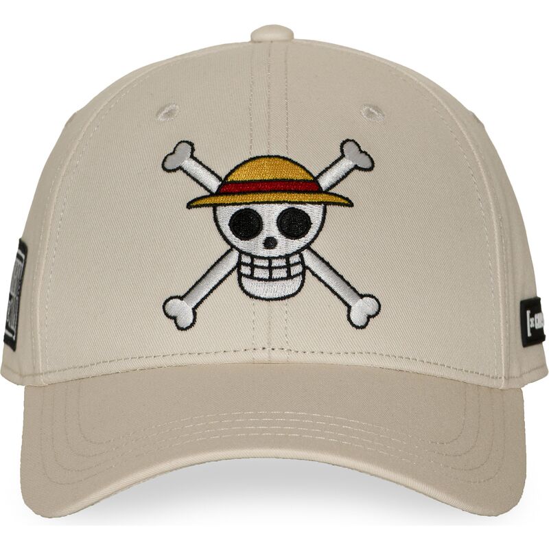 bezowa-czapka-z-daszkiem-snapback-straw-hat-pirates-op7-skub-one-piece-od-capslab bezowa-czapka-z-daszkiem-snapback-straw-hat-pirates-op7-skub-one-piece-od-capslab