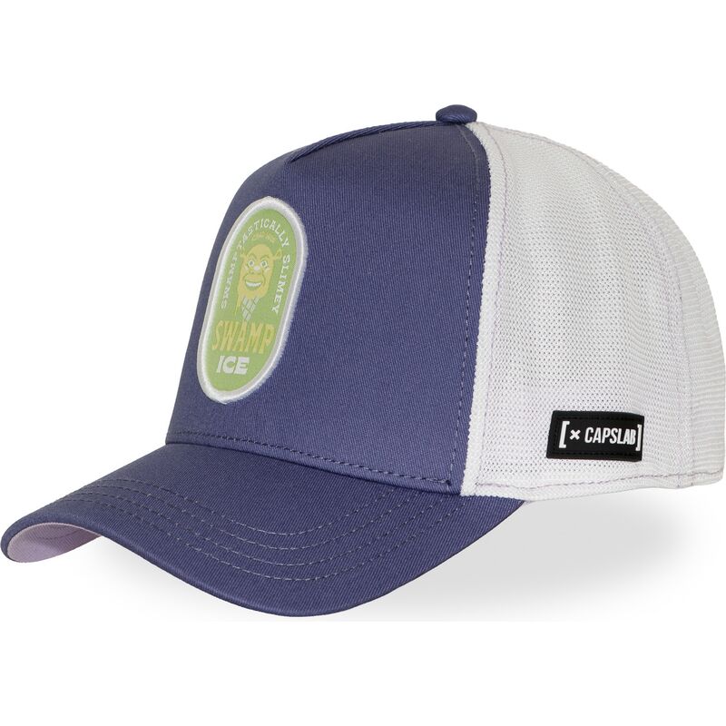capslab-shrek-shr1-shrb-navy-blue-trucker-hat capslab-shrek-shr1-shrb-navy-blue-trucker-hat