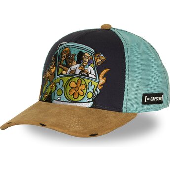 Capslab Scooby-Doo The Mystery Machine SD2 MYSTB Multicolor Trucker Hat