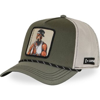 Cap išlenkta green snapback Hip Hop Dogz Capslab