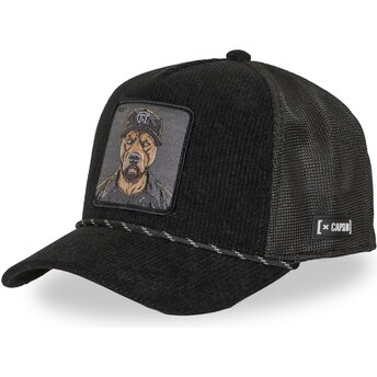 Cap išlenkta black snapback Hip Hop Dogz Capslab