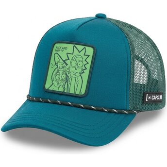 Cap išlenkta green snapback Rick and Morty Rick and Morty Capslab