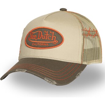 Kepurė išlenkta smėlio snapback USED 06 Von Dutch