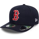 kepure-islenkta-tamsiai-melyna-snapback-9seventy-stretch-snap-player-replica-boston-red-sox-mlb-new-era