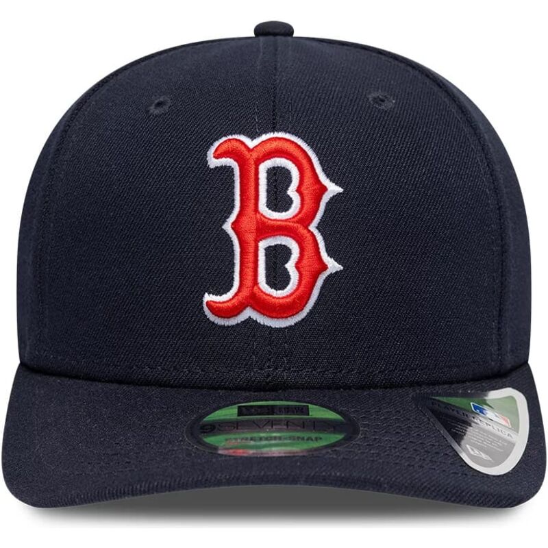 kepure-islenkta-tamsiai-melyna-snapback-9seventy-stretch-snap-player-replica-boston-red-sox-mlb-new-era