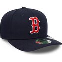 kepure-islenkta-tamsiai-melyna-snapback-9seventy-stretch-snap-player-replica-boston-red-sox-mlb-new-era
